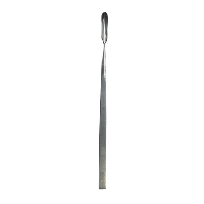 Curved grooved chisel with square handle 6 mm (extended)